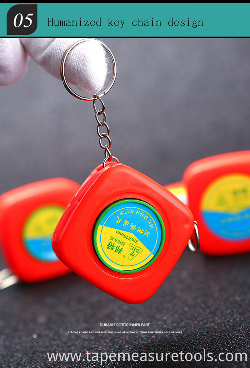 2m body measuring tape mini pocket tape measure measuring tape key chain